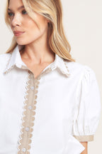 Refined Day Woven Top