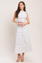 EASY WEAR WESTERN WOVEN TOP
