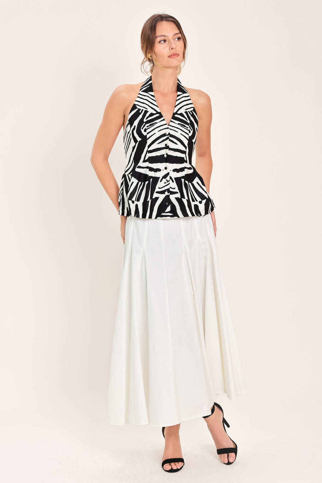 Minimal Elegance Halter Top