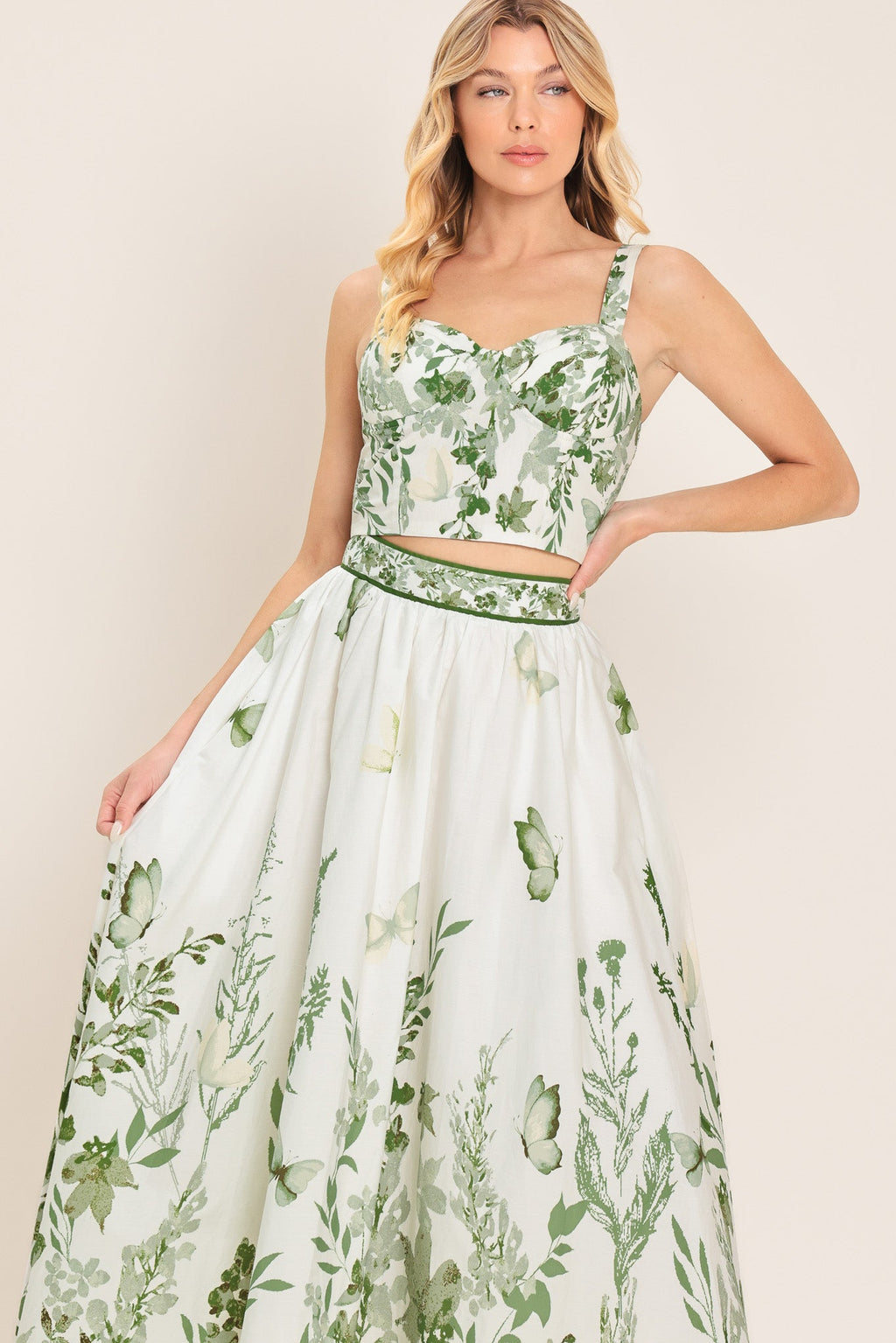Greenhouse Romance Bustier Top