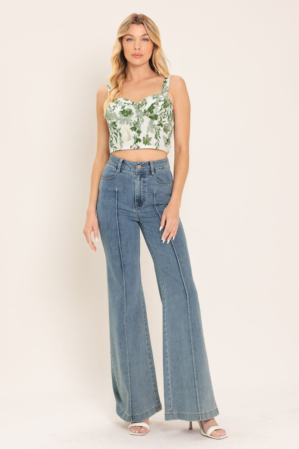 Greenhouse Romance Bustier Top