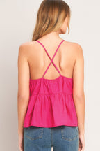 SWEET SUMMER WOVEN TOP
