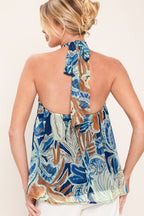 Blue Lagoon Halter Top