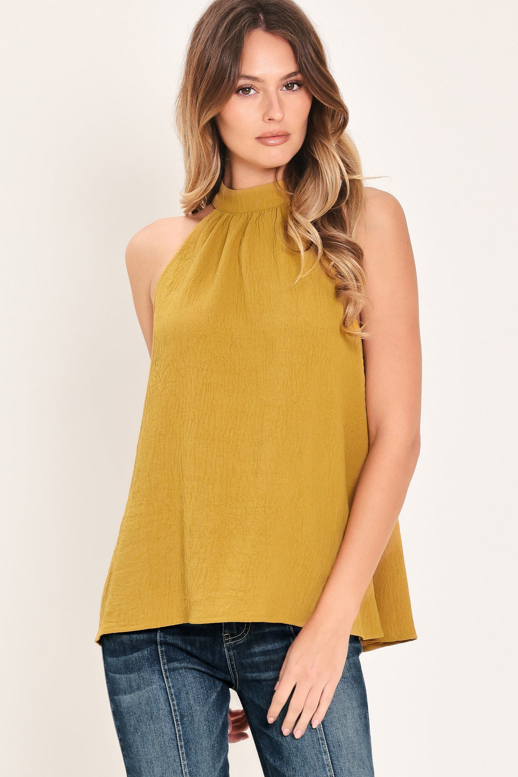 Golden State of Mind Halter Top