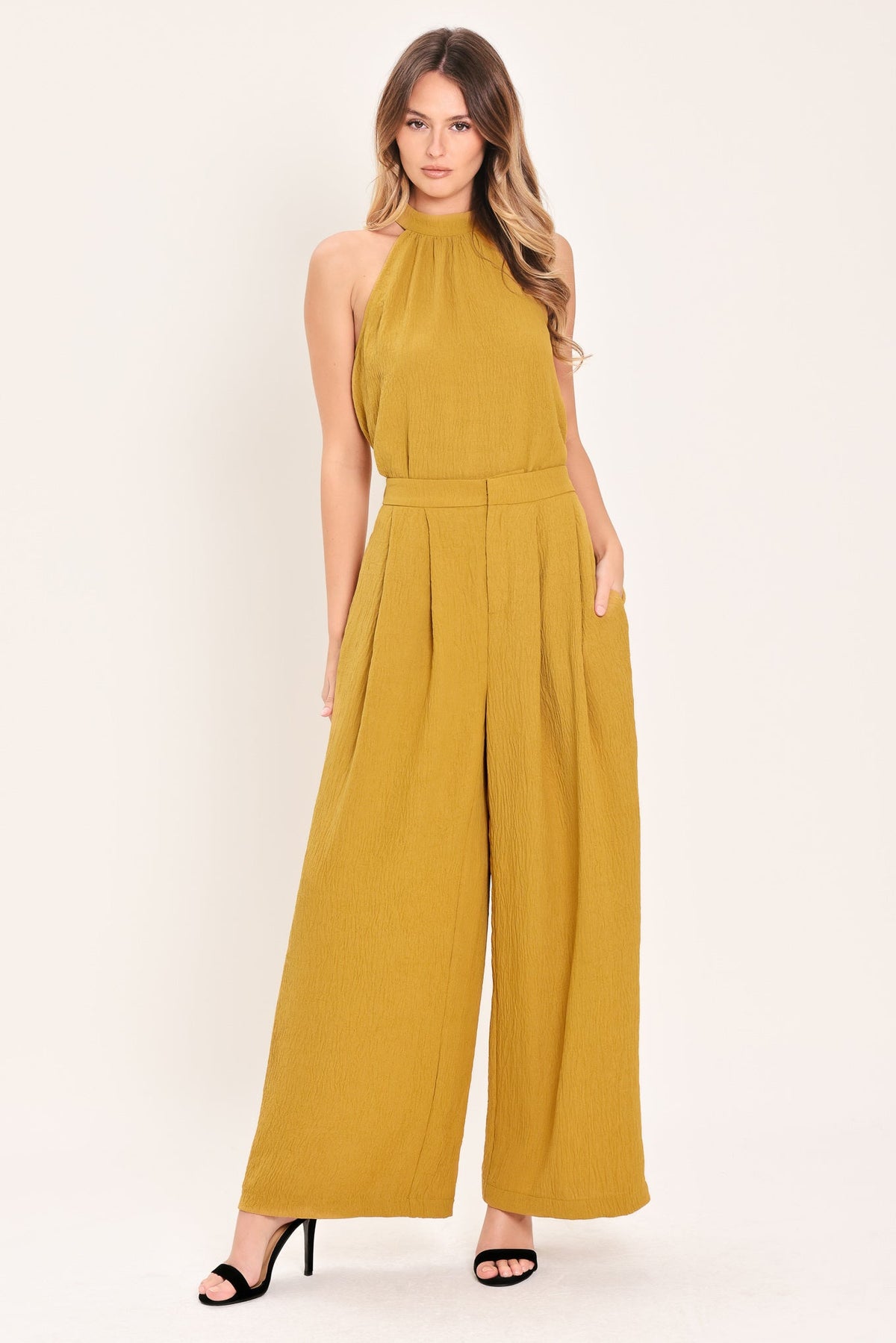 Golden State of Mind Halter Top
