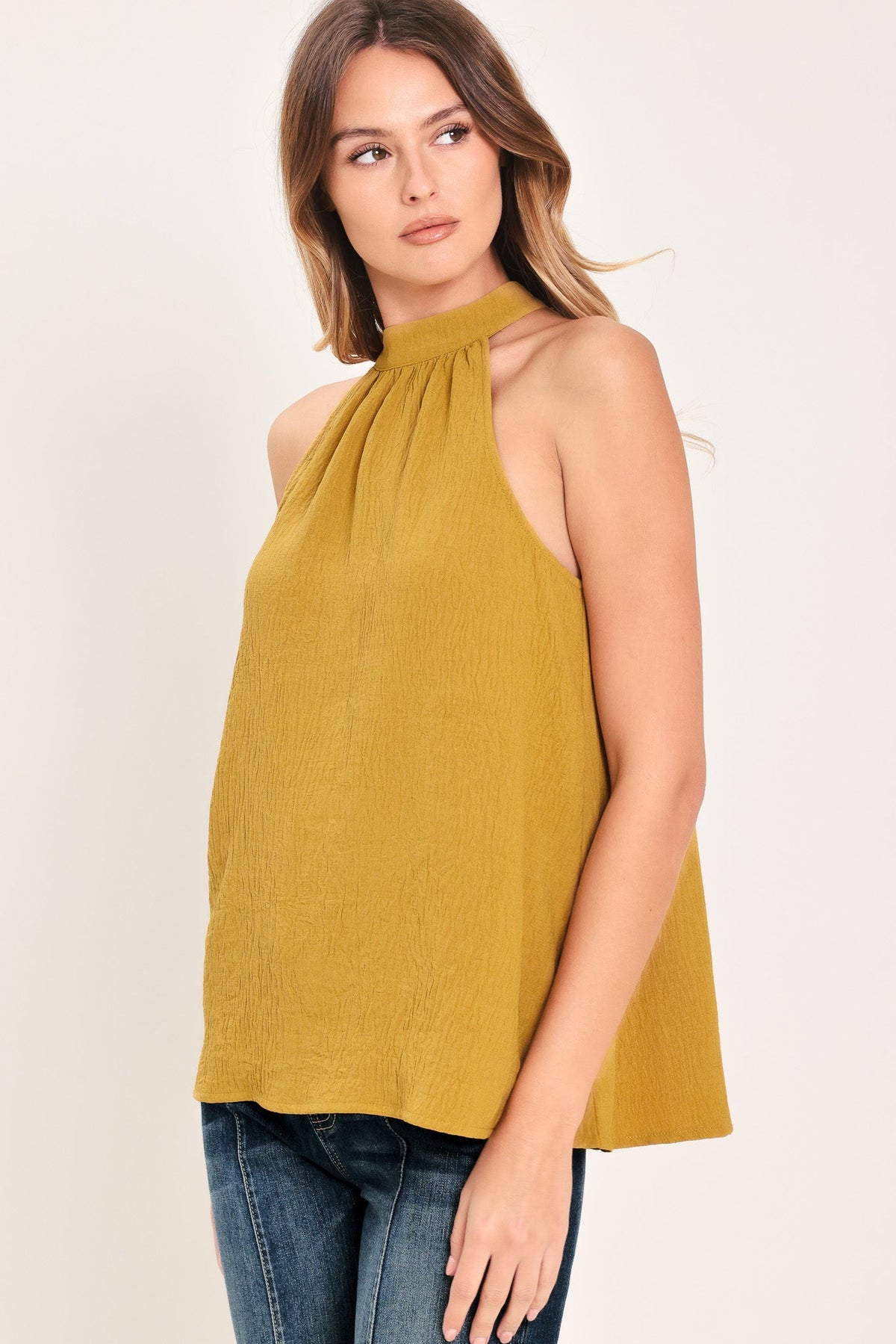 Golden State of Mind Halter Top