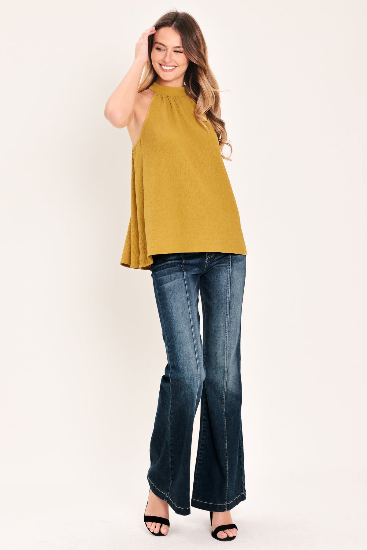 Golden State of Mind Halter Top