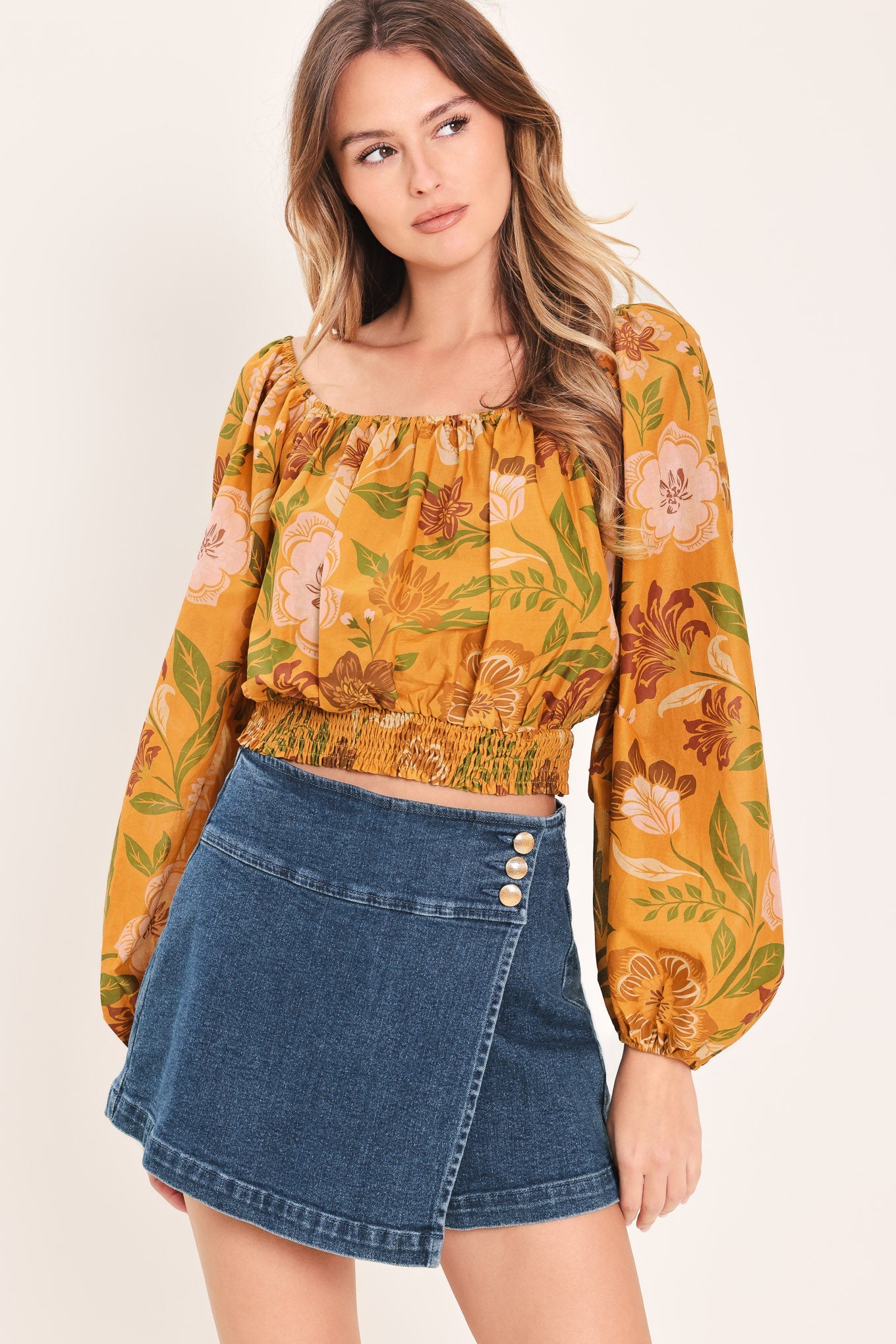 Sunset Garden Top