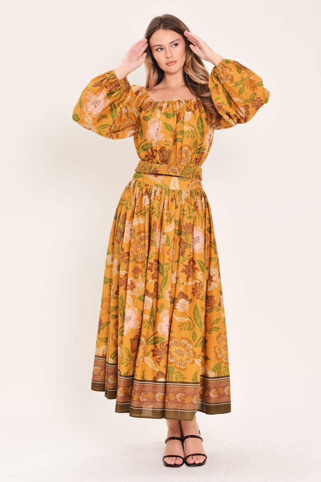 Sunset Garden Top
