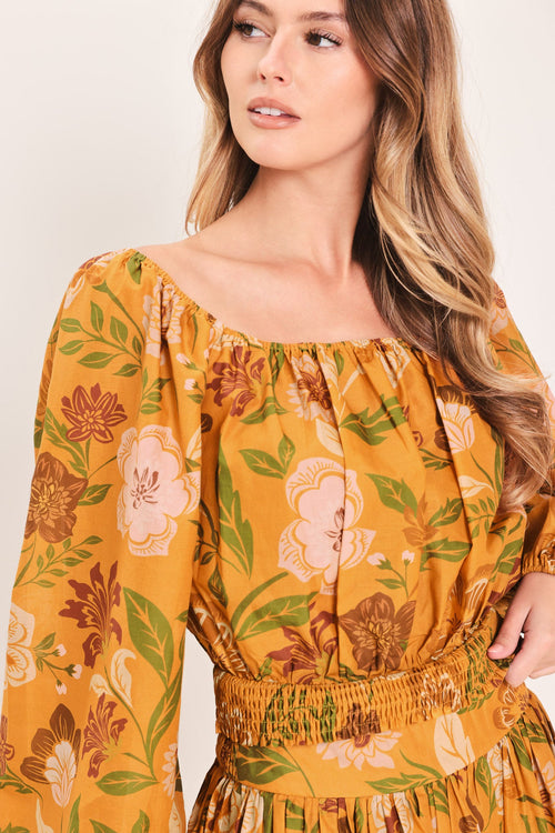 Sunset Garden Top