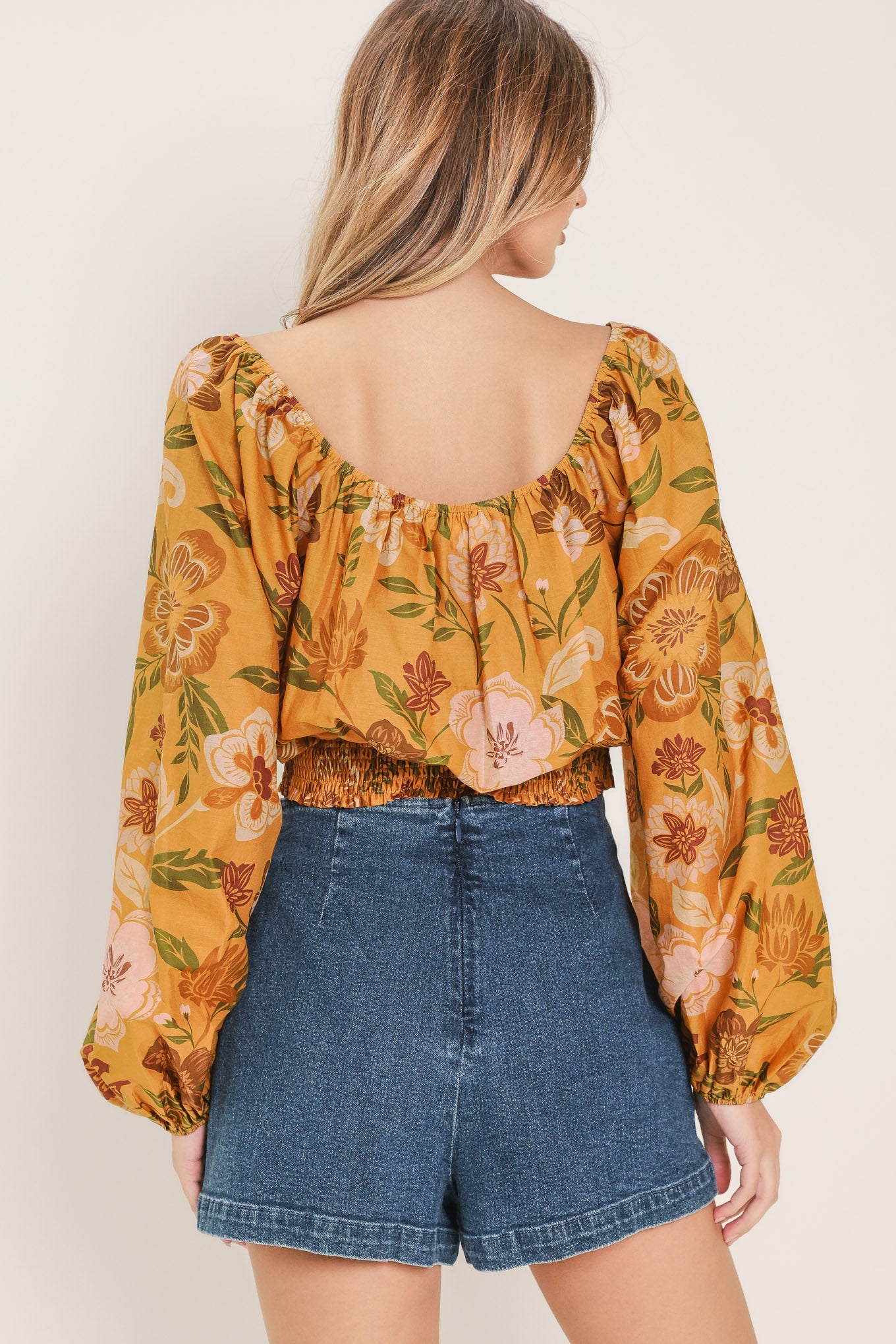 Sunset Garden Top