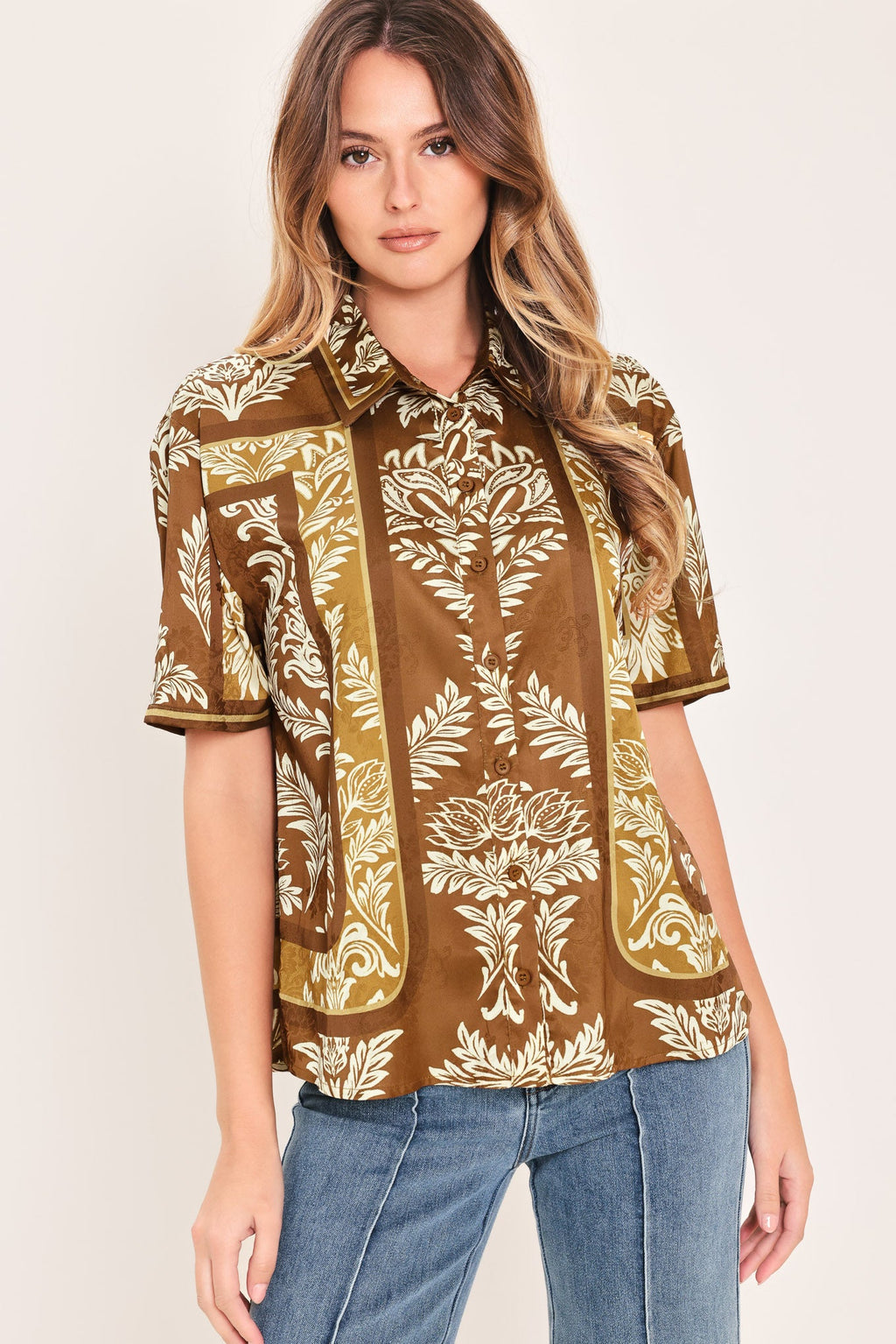 Vintage Manor Palazzo Top