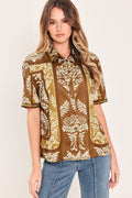 Vintage Manor Palazzo Top