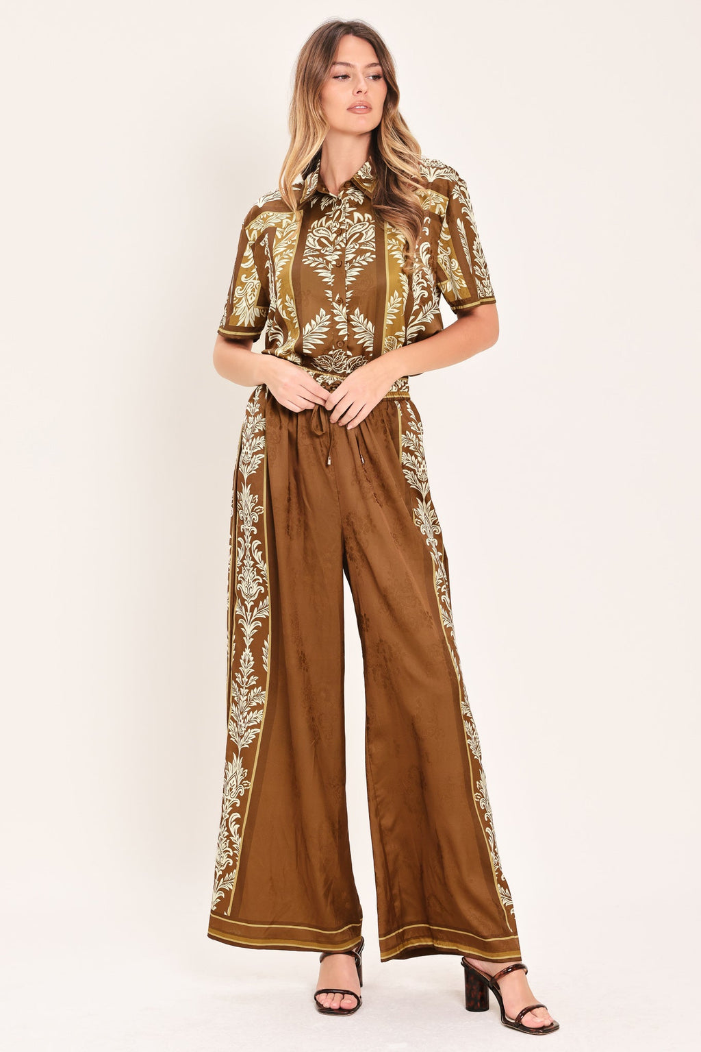Vintage Manor Palazzo Top