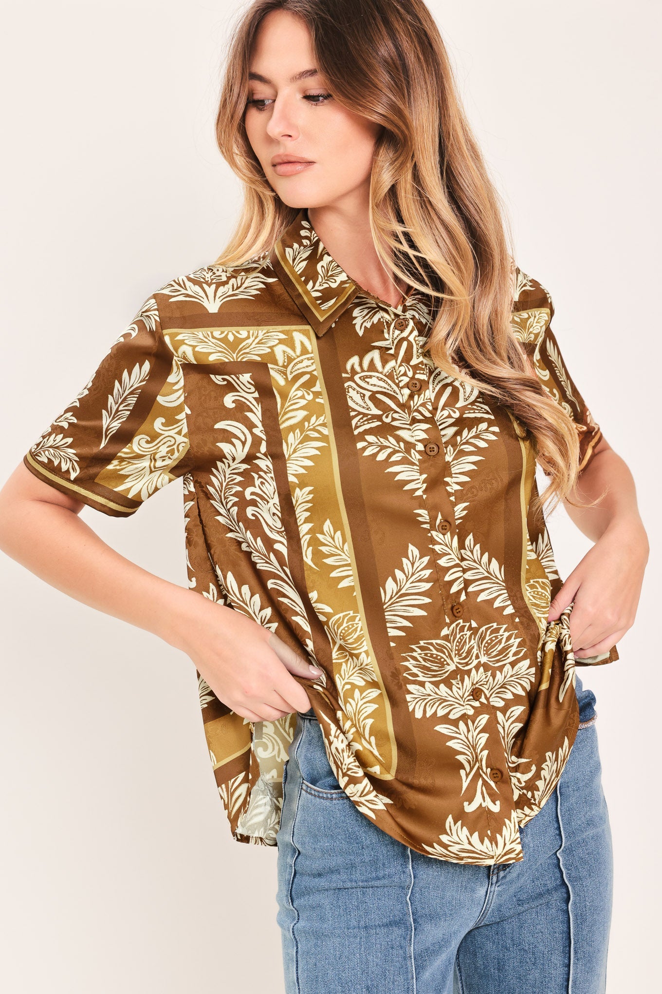 Vintage Manor Palazzo Top