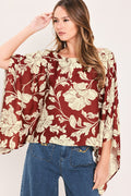 Ruby Vine Interlude Top