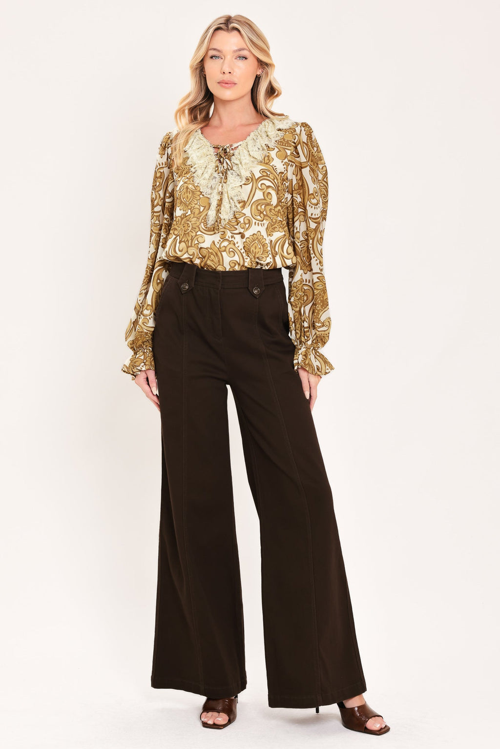 Buttercream Brocade Beauty Top