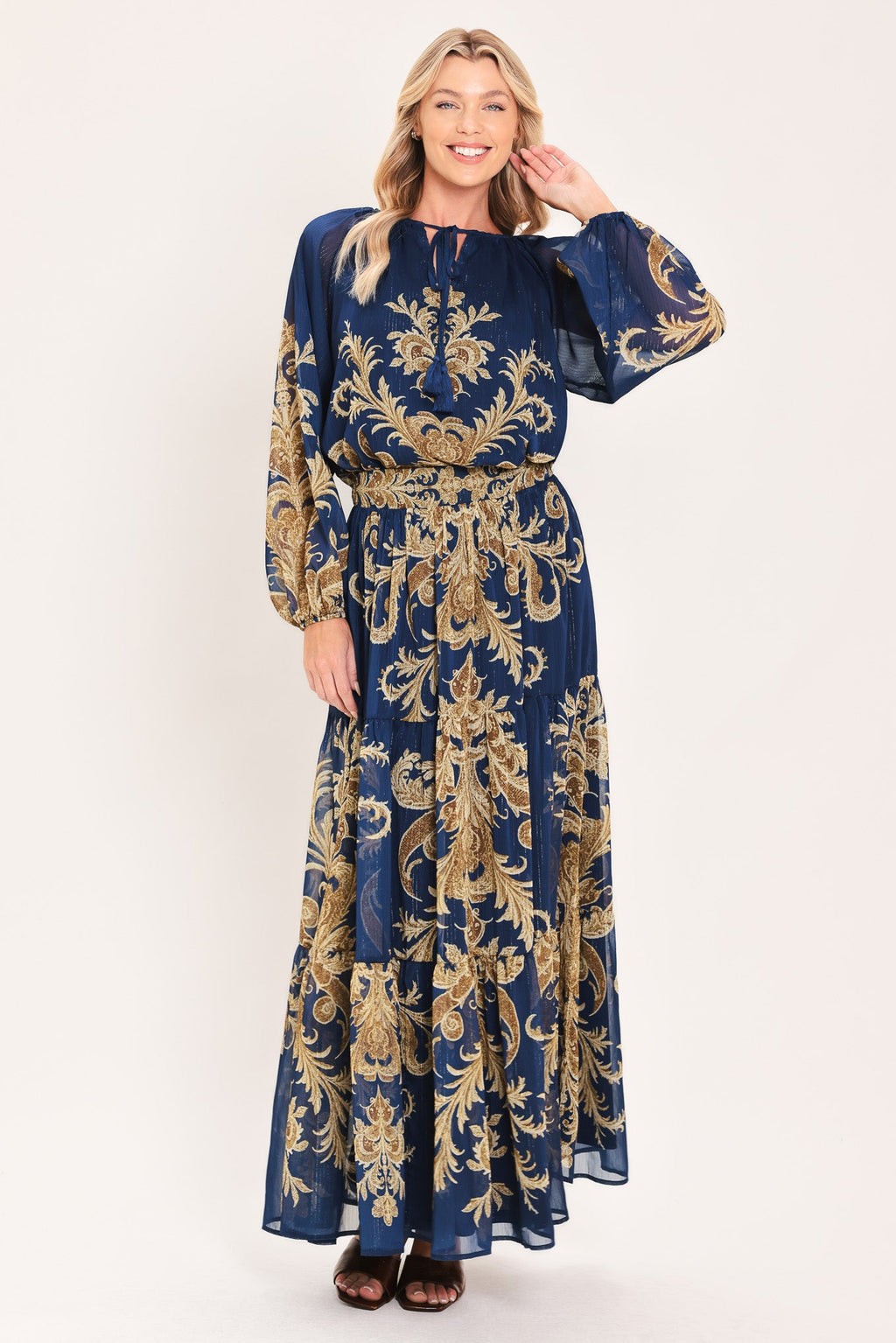 Midnight Heritage Flow Top