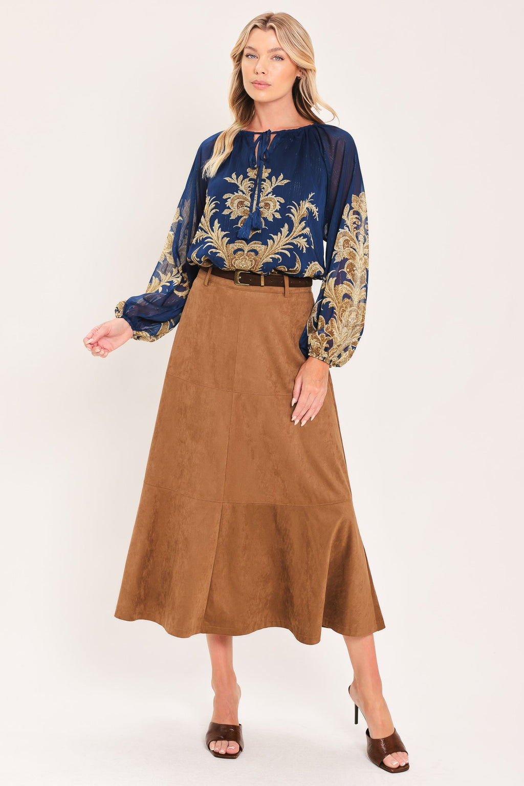 Midnight Heritage Flow Top