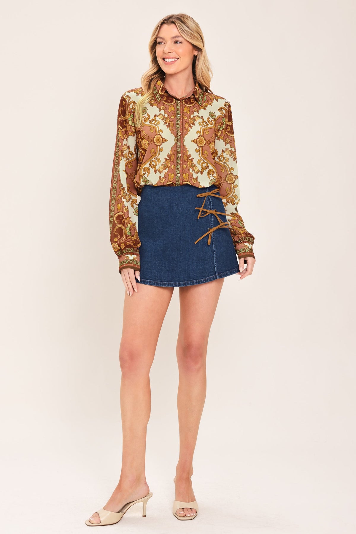 Paisley Palace Printed Top
