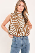 Latte Ribbon Rhapsody Top