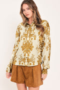 Baroque Sunshine Wander Top