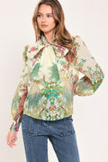Paradise Petal Waltz Top