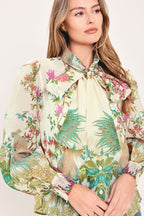 Paradise Petal Waltz Top