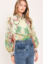 Paradise Petal Waltz Top