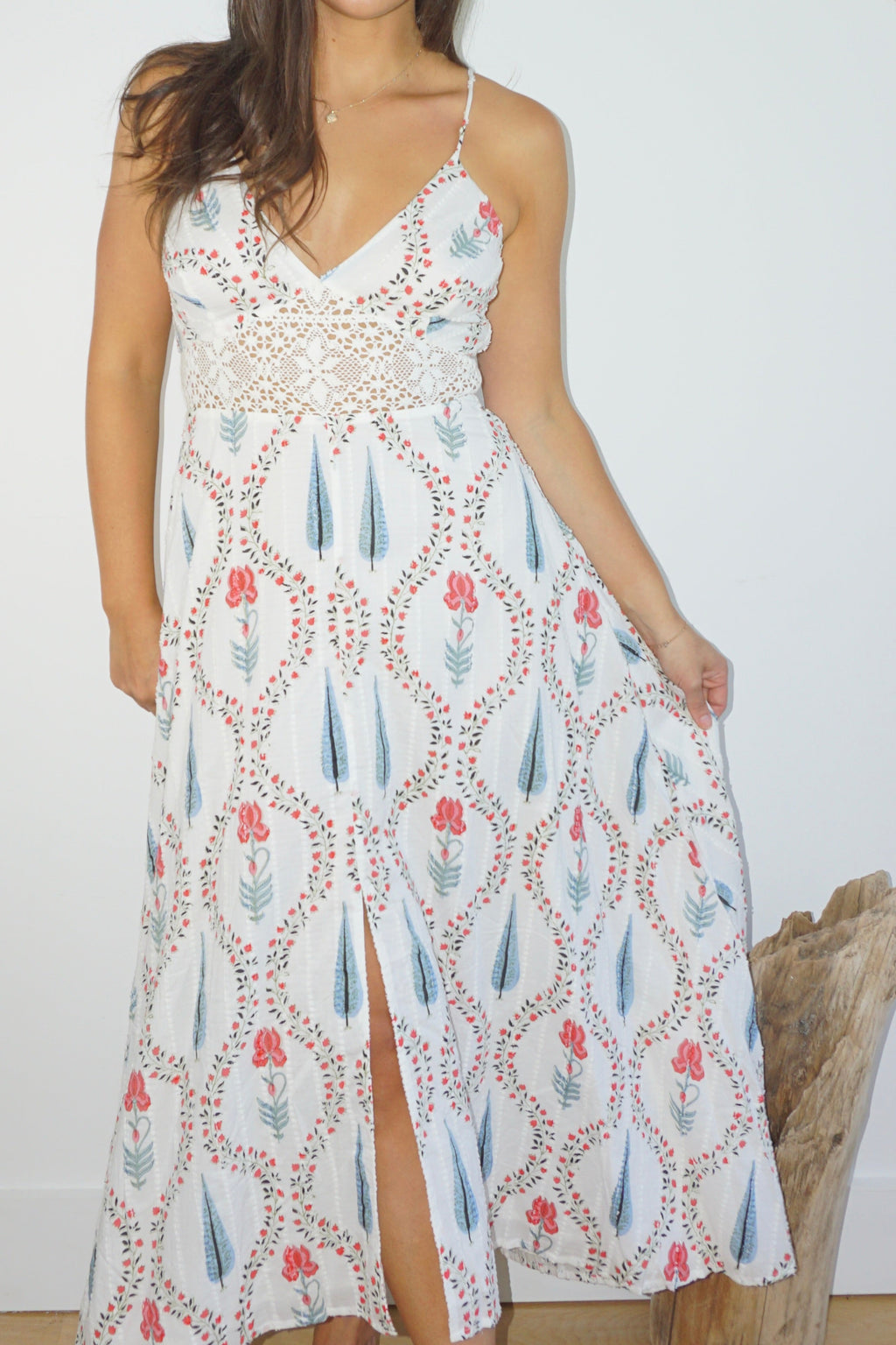 Isabella Dress in Vinyard Floral