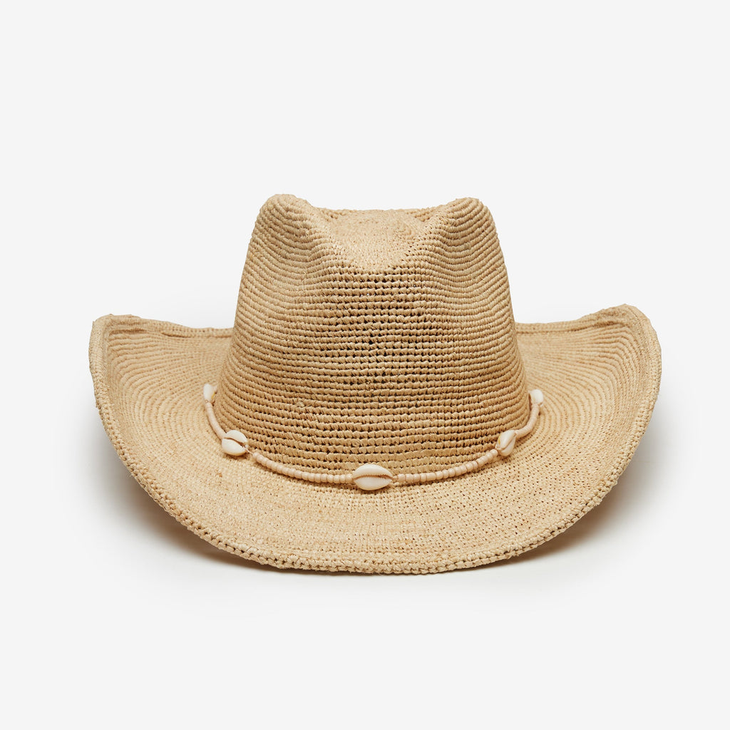 Reed Raffia Cowboy in Natural