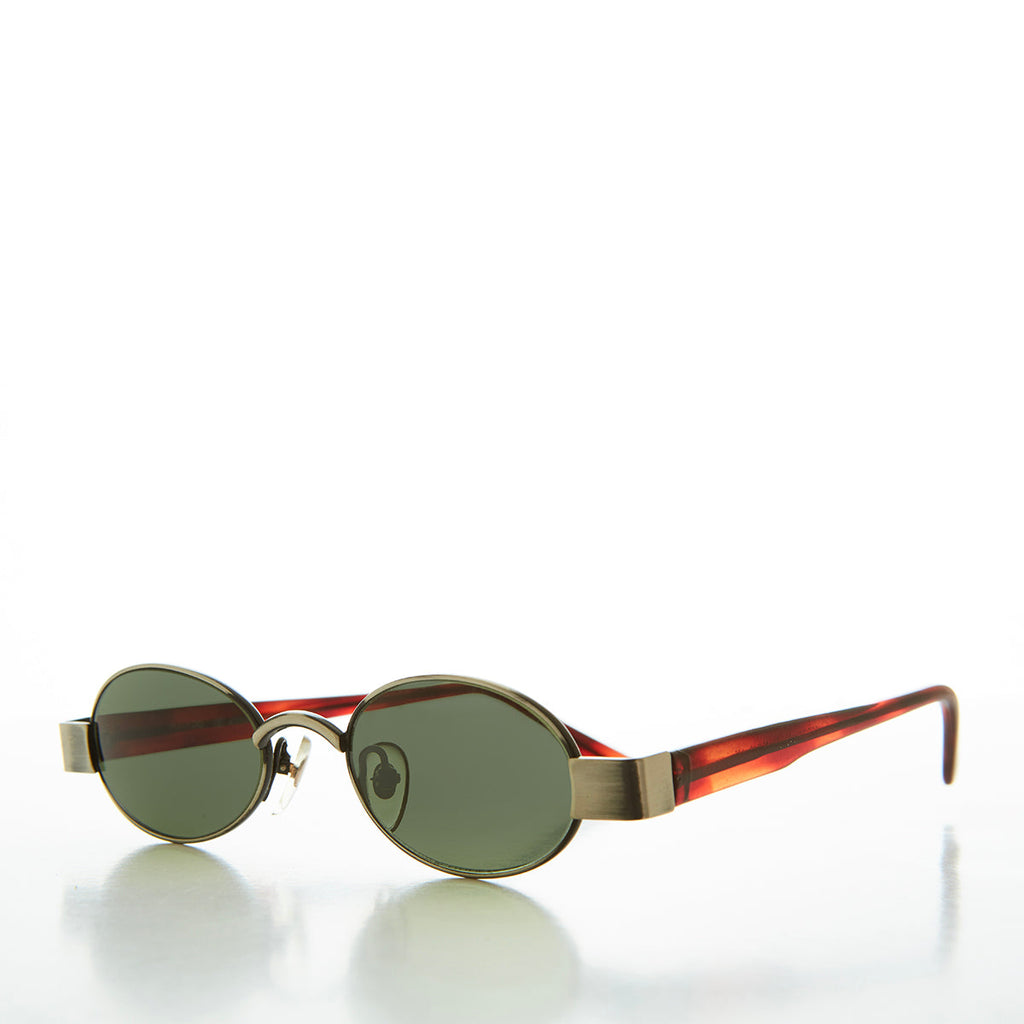 90s Oval Micro Sunglasses Luna
