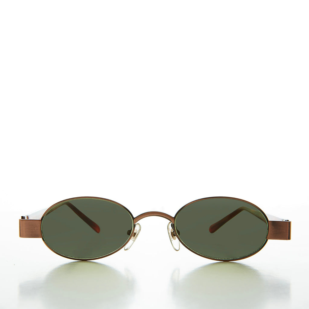 90s Oval Micro Sunglasses Luna