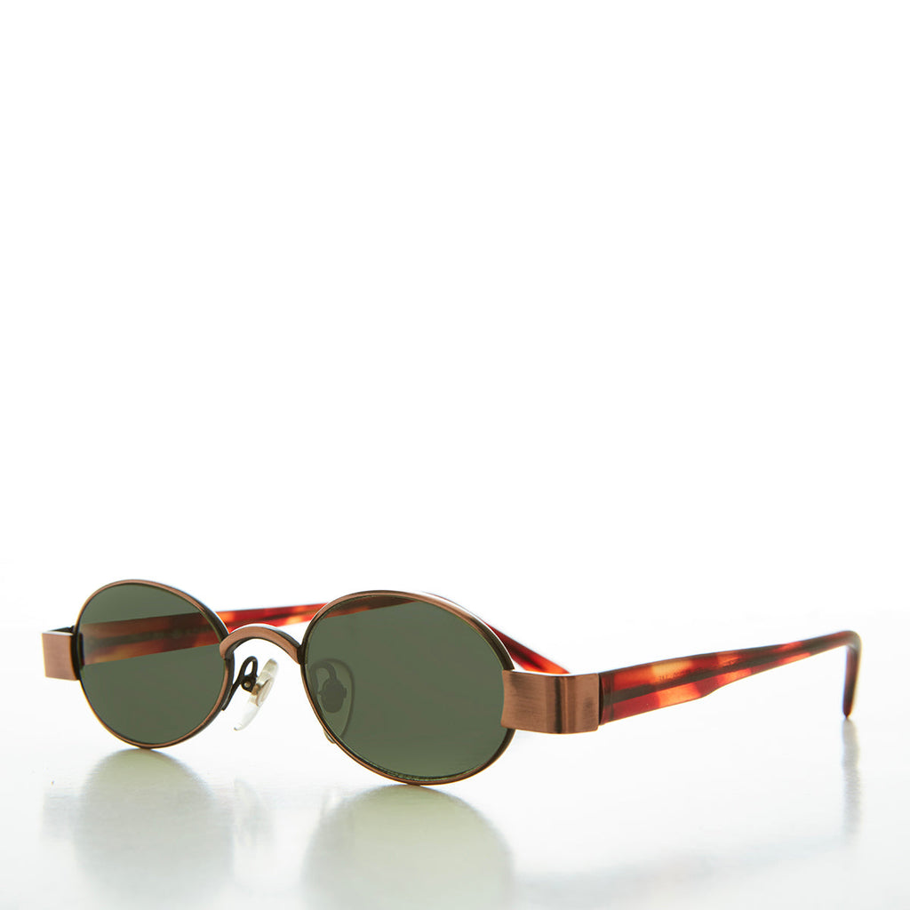 90s Oval Micro Sunglasses Luna