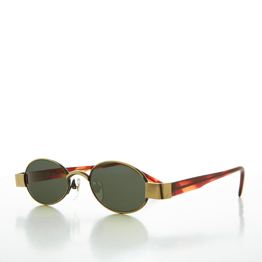 90s Oval Micro Sunglasses Luna