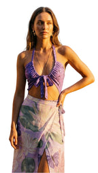 Lara Wrap Skirt in Chrysalis