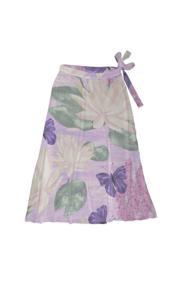 Lara Wrap Skirt in Chrysalis