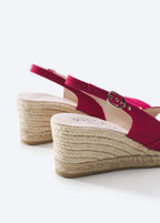 Llansa Canvas Espadrille Sandal Wedges
