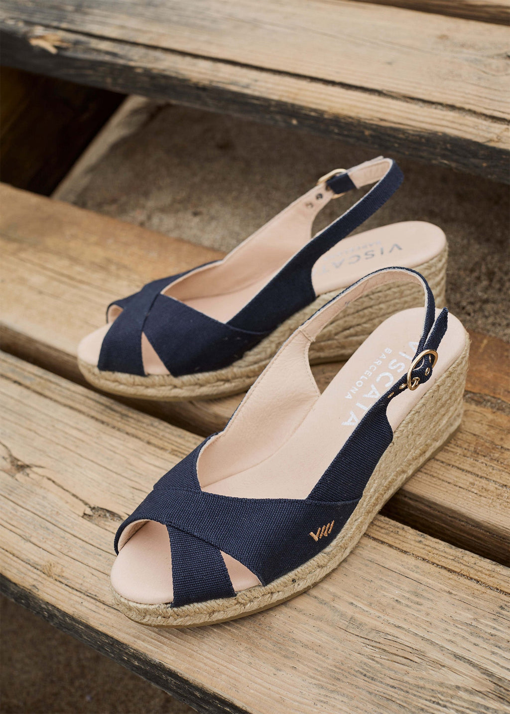 Llansa Canvas Espadrille Sandal Wedges
