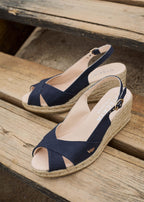 Llansa Canvas Espadrille Sandal Wedges