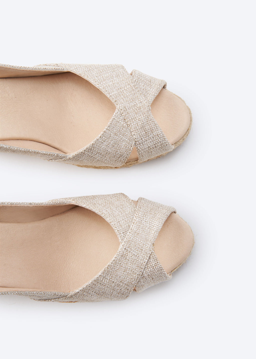 Llansa Limited Edition Canvas Espadrille Sandal Wedges