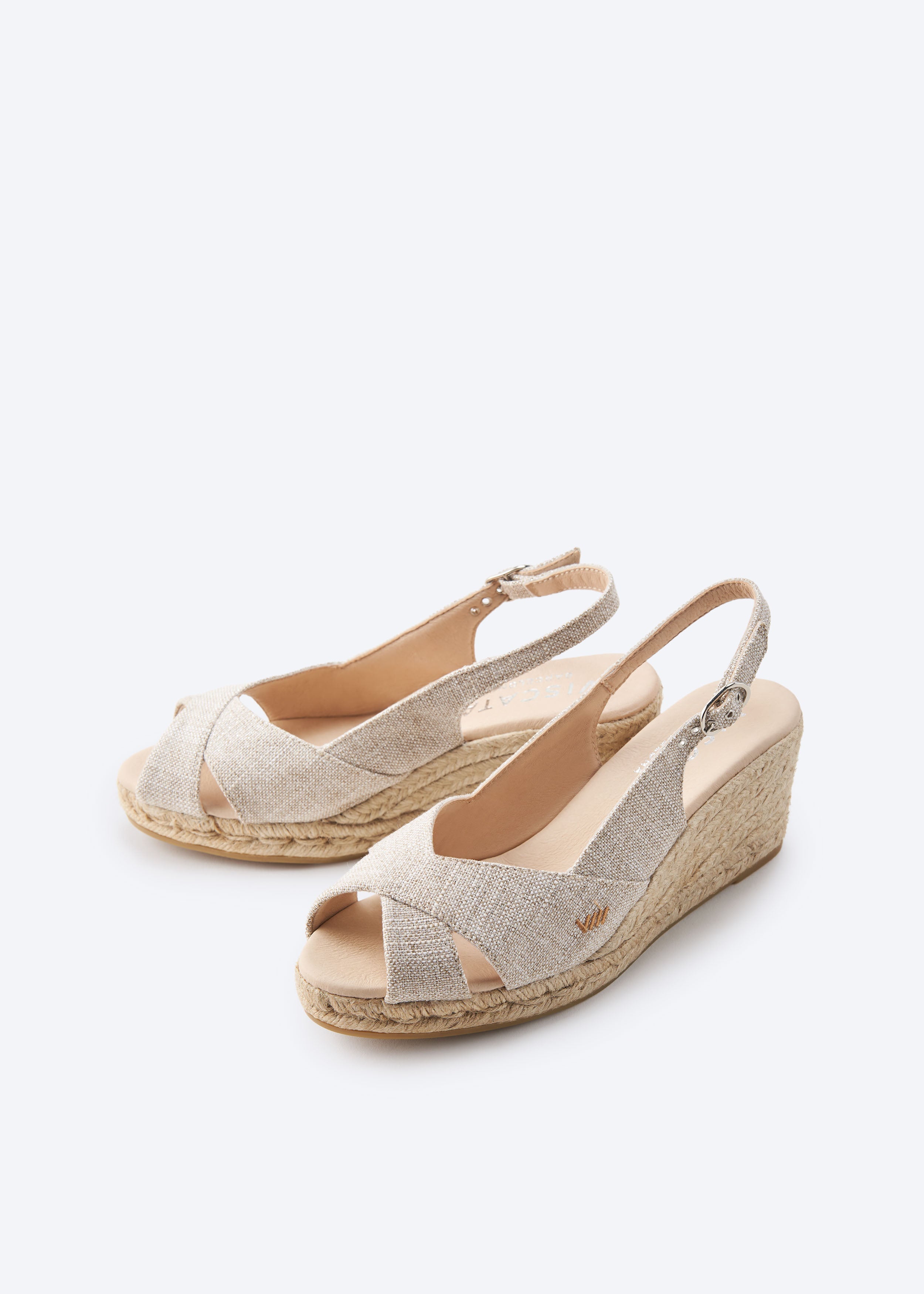 Llansa Limited Edition Canvas Espadrille Sandal Wedges