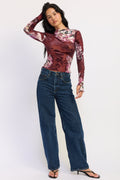 Lilith Mesh Top