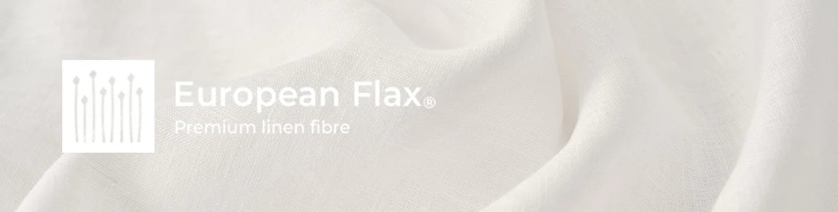 100% Linen Crescent Collar Flutter Sleeve Top FARA