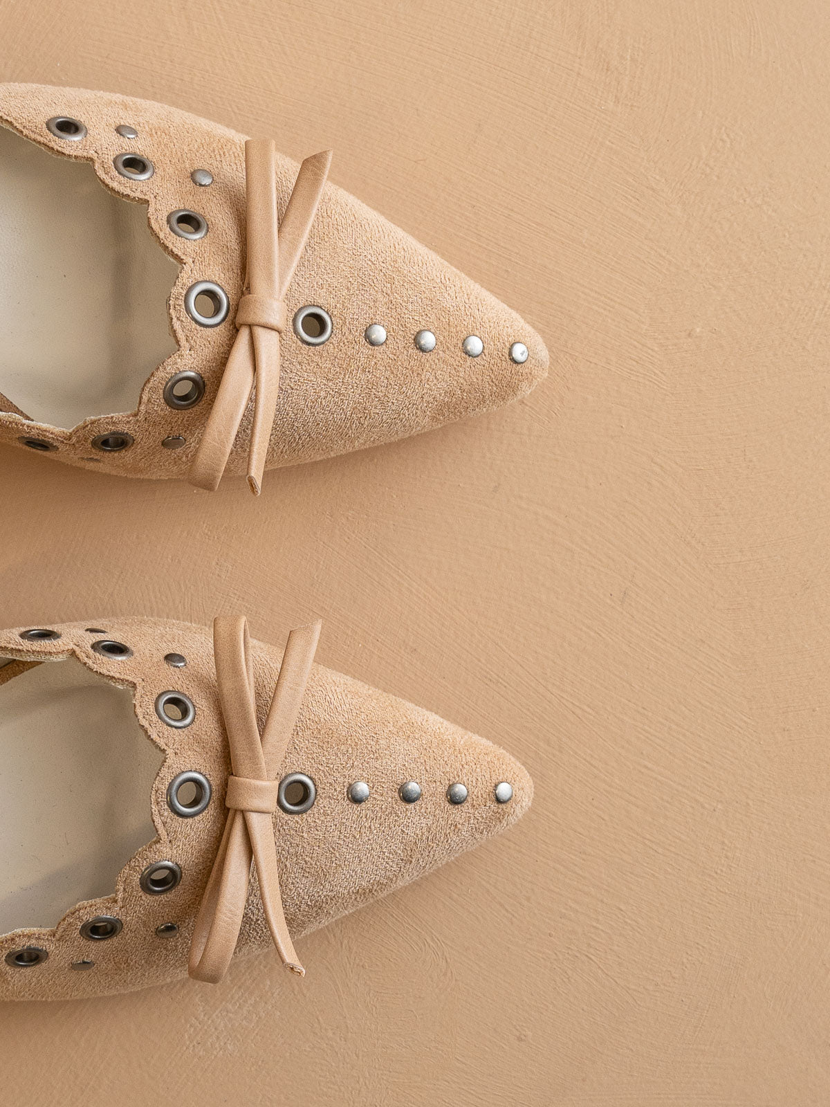 The Meridian | Sand Kitten Heel