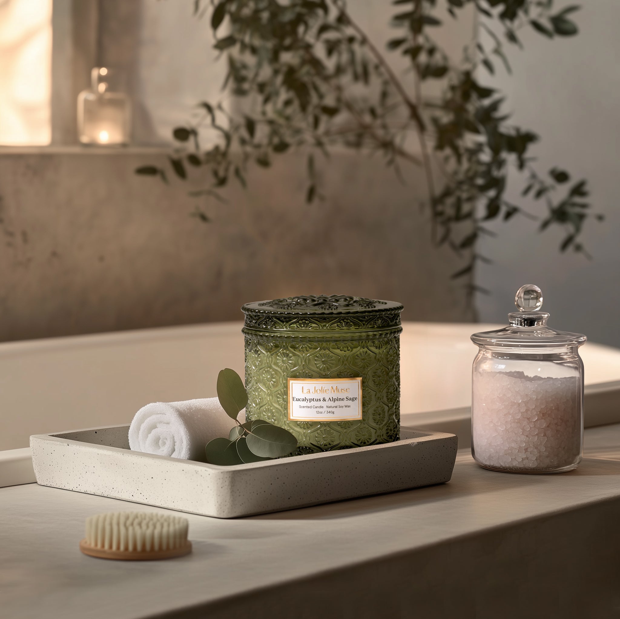 Maelyn - Eucalyptus & Alpine Sage 12oz Candle
