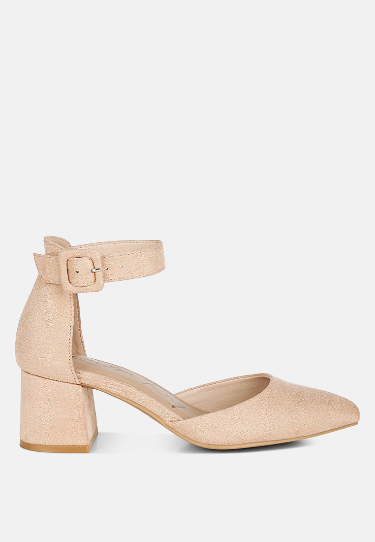 Stroot Mid Block Heel Sandals