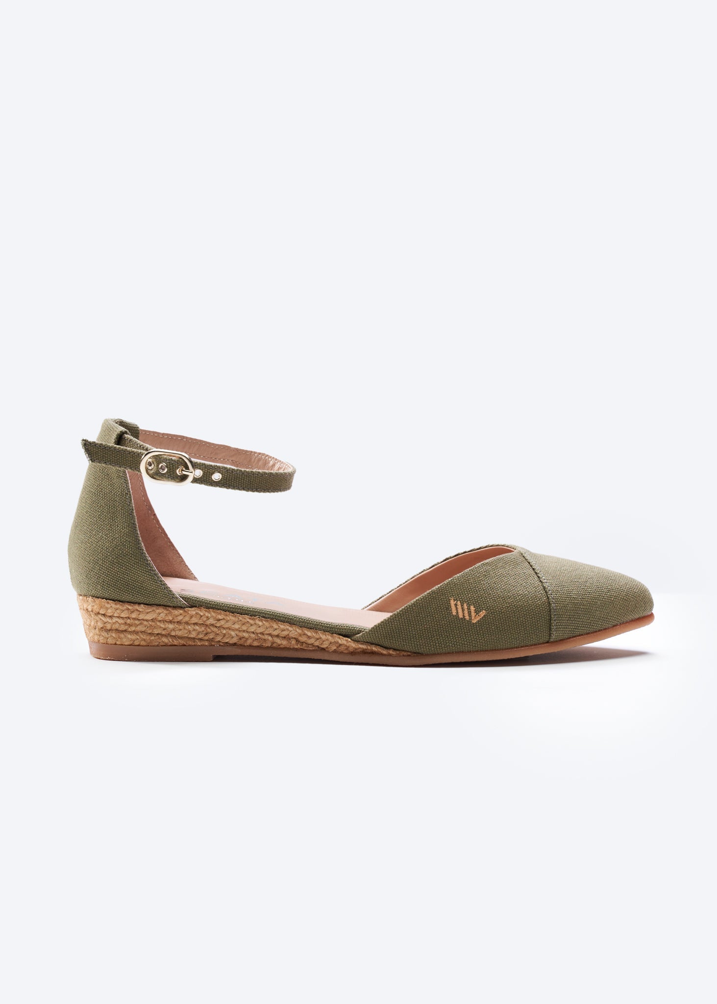 Montroig Canvas Espadrille Flats