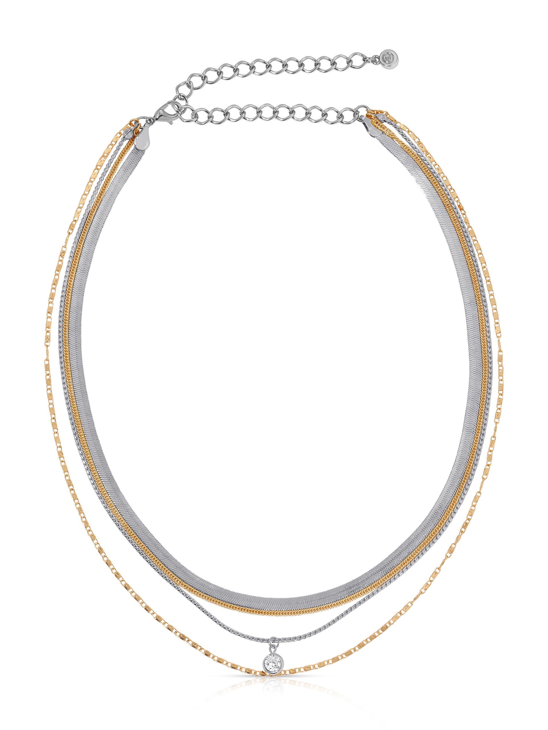 All the Chains Layered Necklace