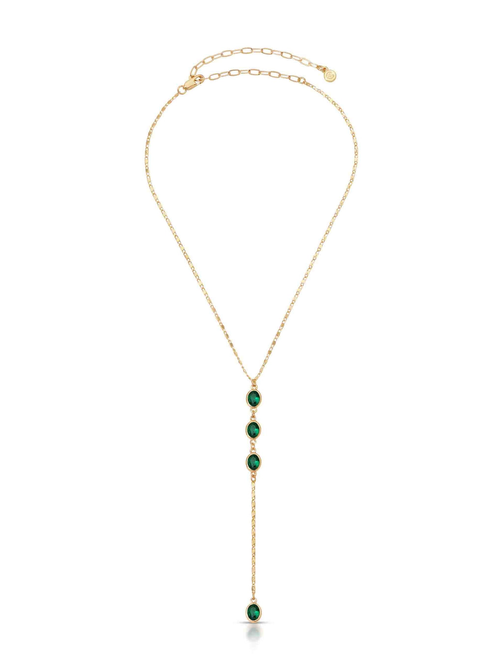 Sparkle Dip Lariat Necklace